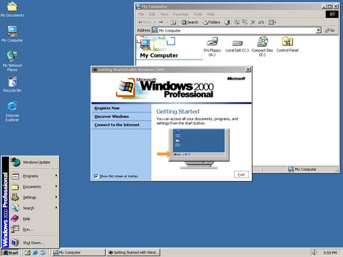 Microsoft Windows 2000下载 Microsoft Windows 2000