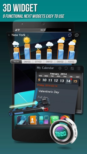 next launcher app