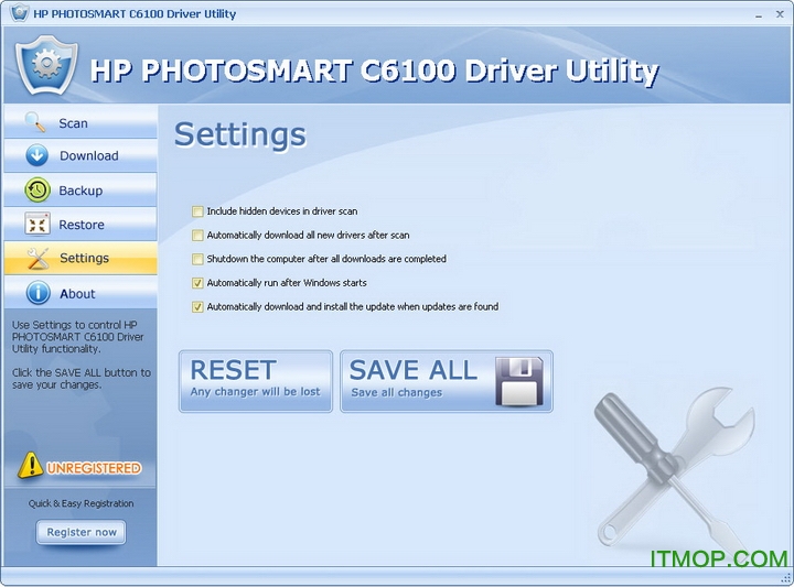 惠普HP Photosmart C6100驱动