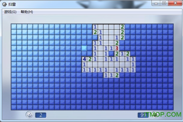 windows扫雷系统自带扫雷游戏