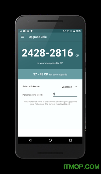 Pokemon GO战力进化计算器