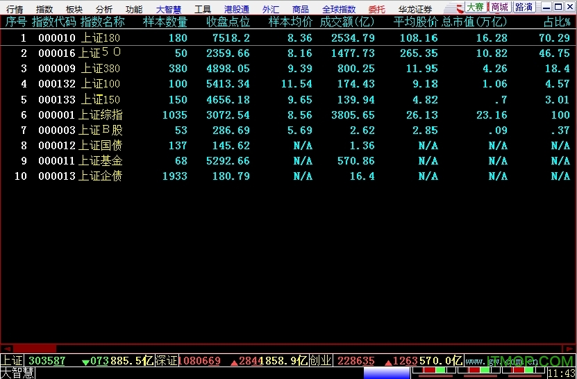 华龙证券大智慧经典版