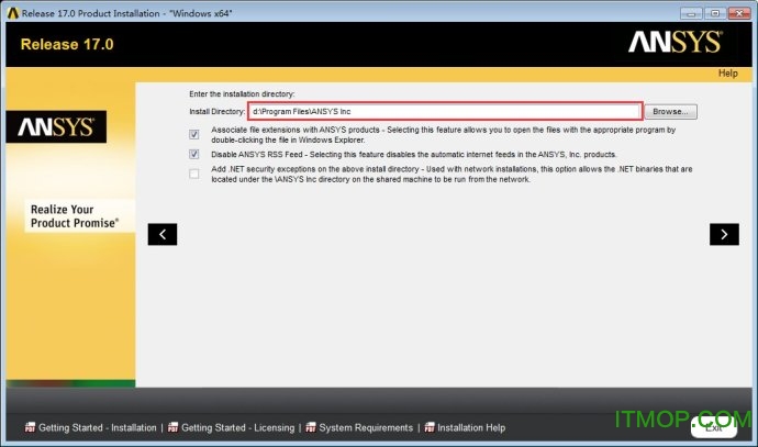 ANSYS17.0详细安装图文教程.itmop.com ansys17.0破解版itmop.com