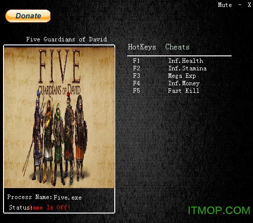 大卫的五侍卫修改器