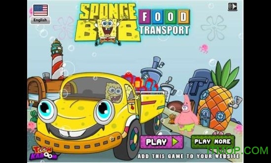 海绵宝宝开货车游戏