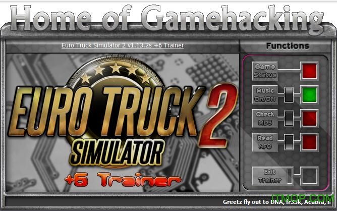欧洲卡车模拟2 1.13六项修改器