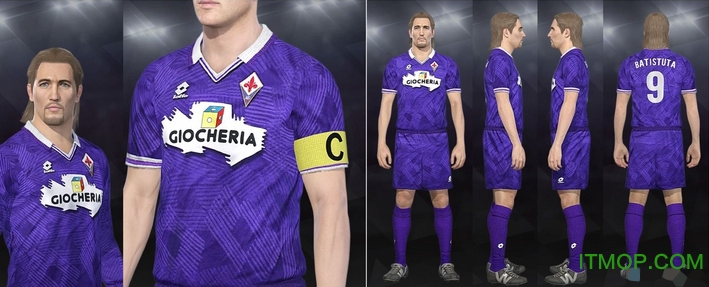实况足球2018佛罗伦萨球衣补丁