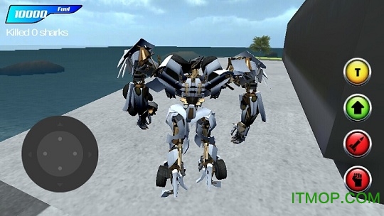 X变形机器人水下行动破解版下载