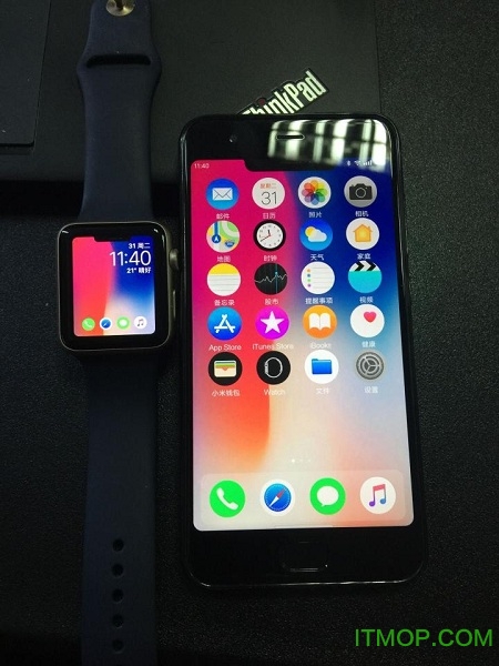 iPhone X小米主题