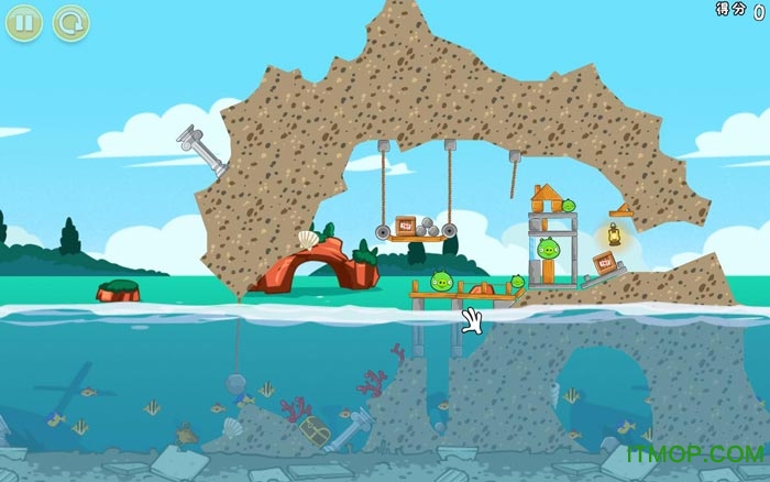 愤怒的小鸟猪之海洋版