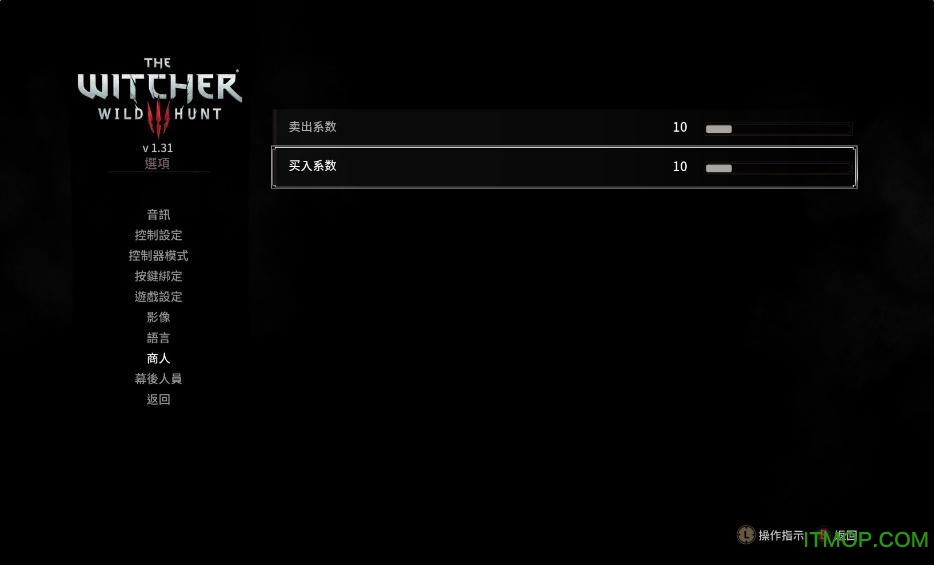 巫师3年度版商人mod