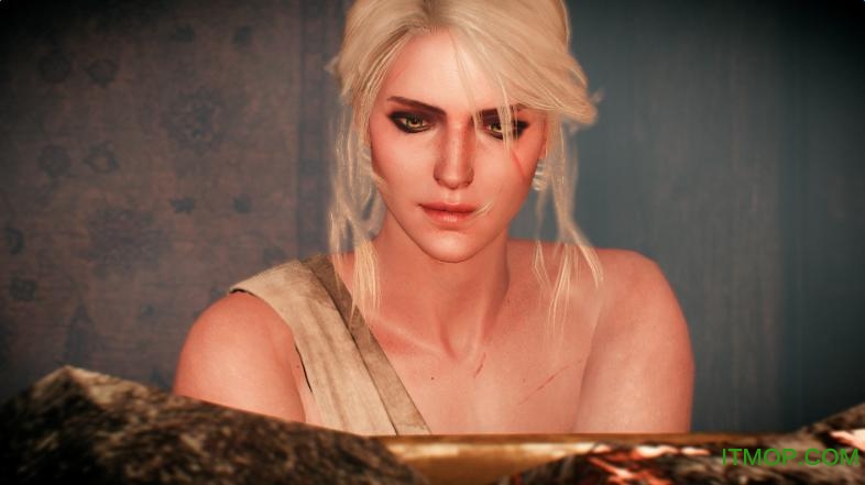 巫师3希里去除疤痕mod