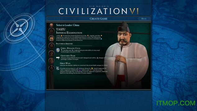 文明6宋朝领袖MOD