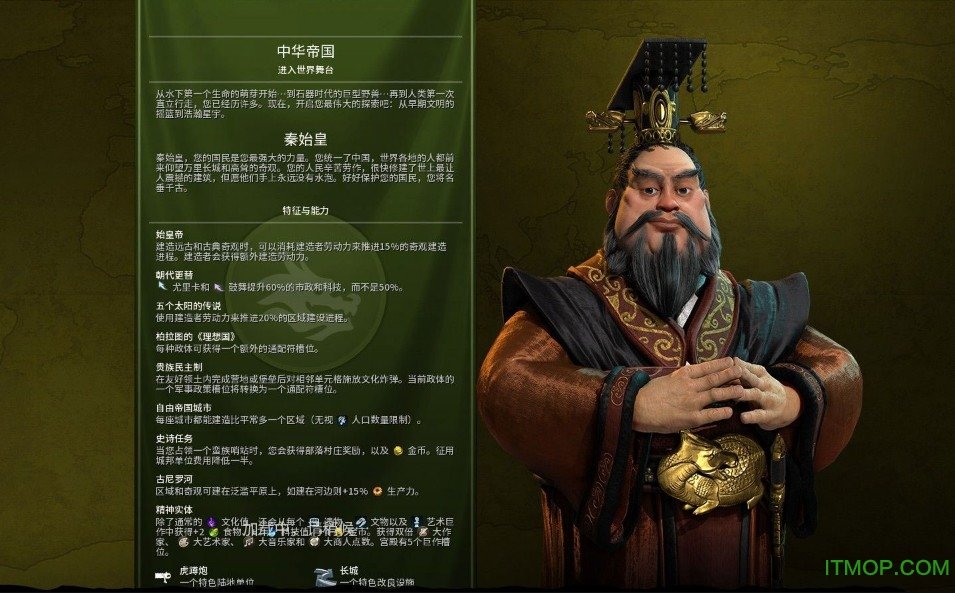 文明6全领袖特性MOD