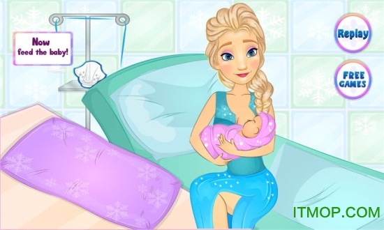 冰雪公主生小宝宝手游