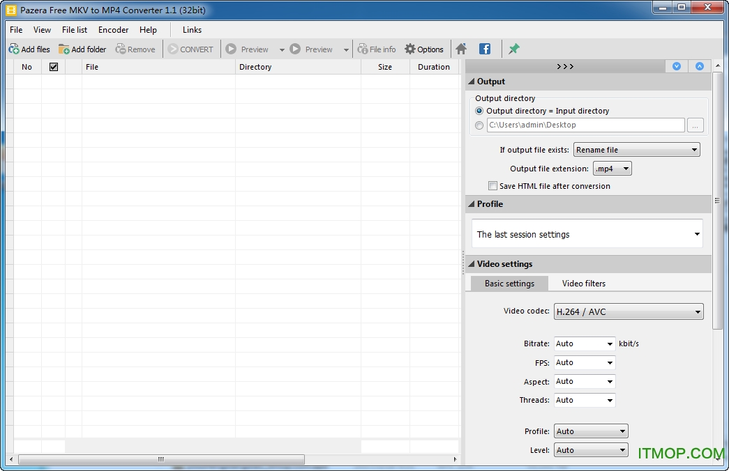 Pazera Free MKV to MP4 Converter(mkv转mp4视频转换器)