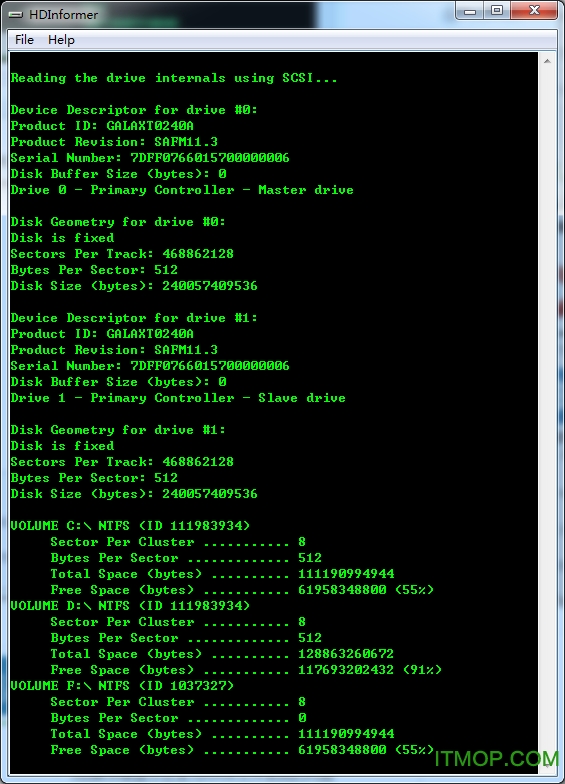 HD Informer读取硬盘工具下载