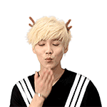 鹿晗表情包 鹿晗qq表情包