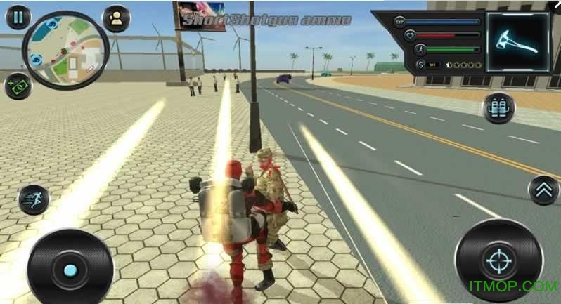 喷射背包青年游戏