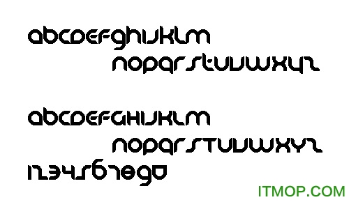 danube字体