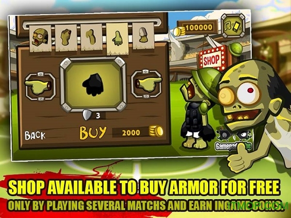 僵尸球扣杀破解版下载