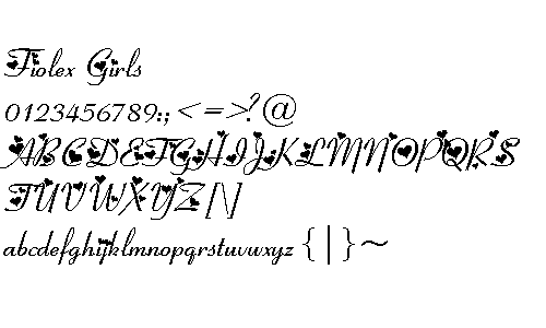 Fiolex Girls Regular字体
