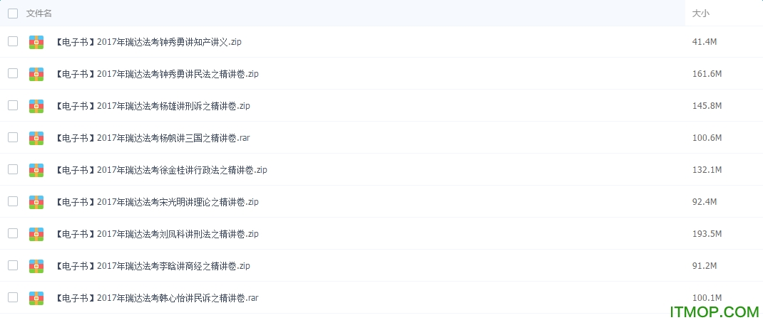 瑞达法考精讲讲义