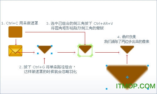 fireworks中进行图标细节刻画