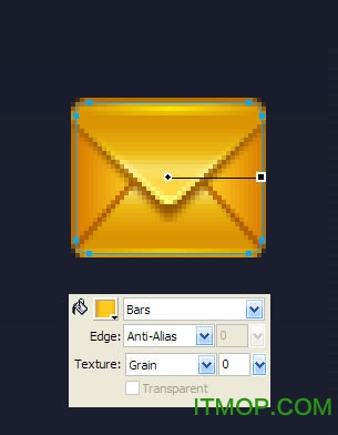 fireworks中进行图标细节刻画