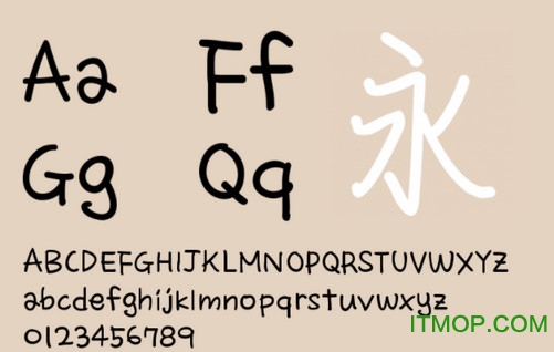 情书翩翩体完美版ttf