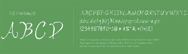 叶根友YGY-arlancti Regular