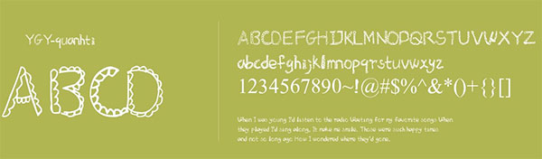 叶根友YGY-quanhti Regular