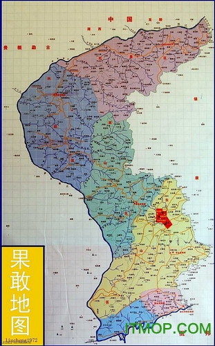 缅甸果敢地图免费版