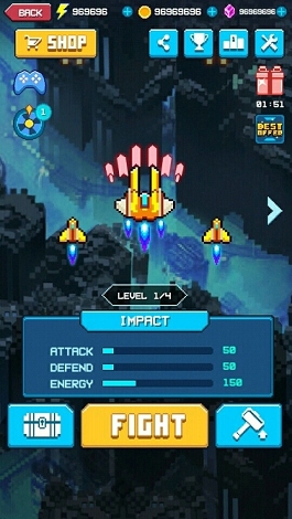 像素射手天空战队游戏