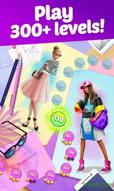 安吉拉时尚泡泡游戏