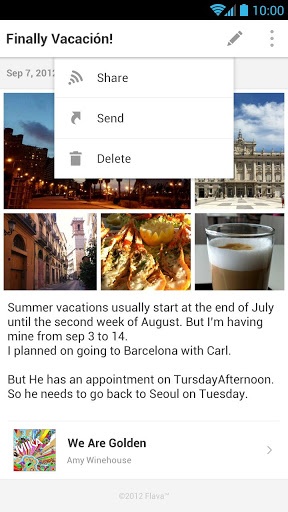 Flava日常记录软件