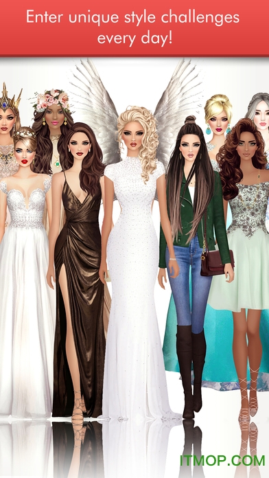covet fashion中文版内购破解版(美国换装游戏)