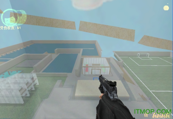 cs1.6足球场越狱地图