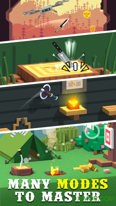 飞刀大挑战破解版(Flippy Knife)