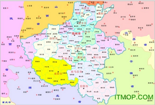 河南省地图免费版