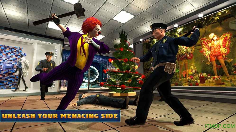 圣诞小丑抢劫大师破解版下载