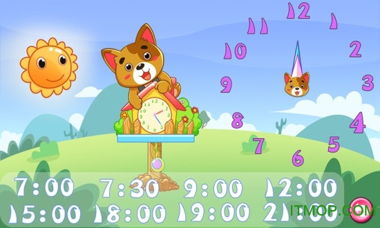 儿童宝贝认时钟