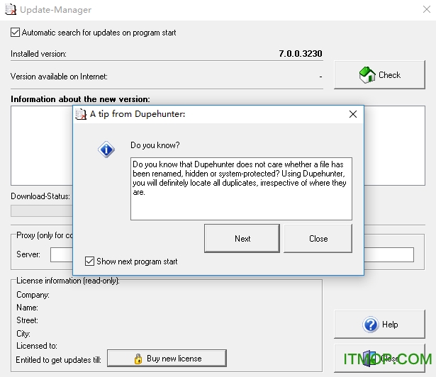 Dupehunter Professional(重复文件鉴别)