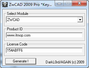 中望cad2009注册机
