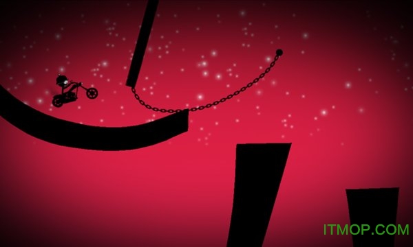 手绘风摩托特技2游戏