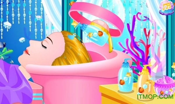 人鱼公主美发沙龙游戏