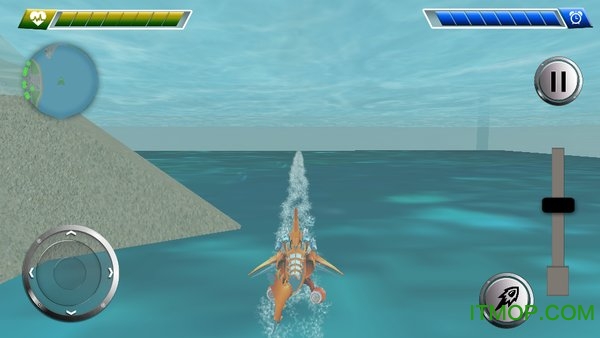 改造机器人鲨鱼手游