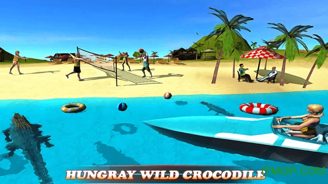 匈牙利野生鳄鱼