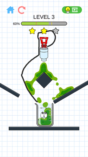 快乐玻璃杯之引流实验游戏