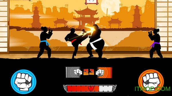 空手道战斗游戏
